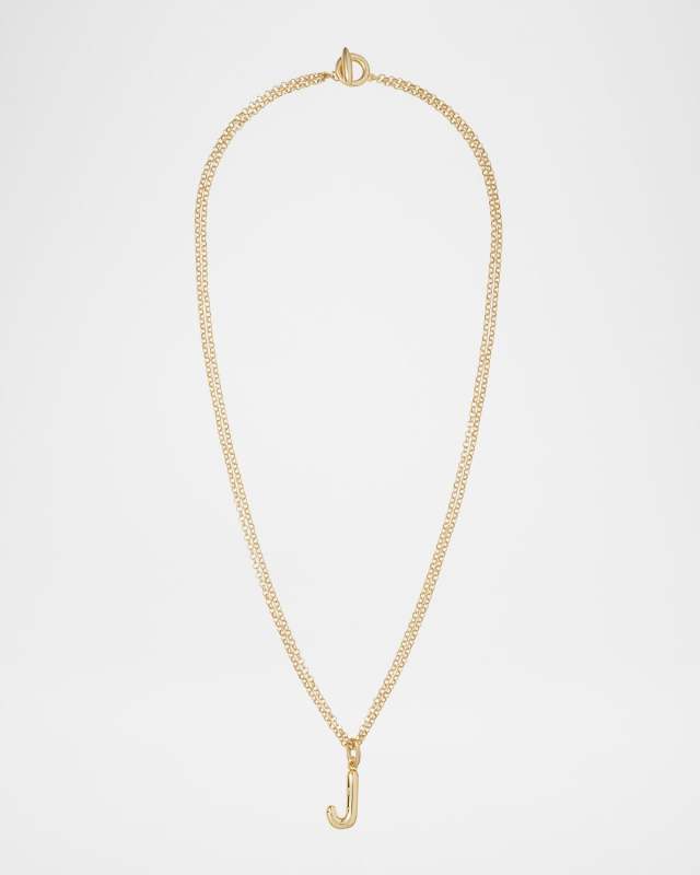 The Puffy Initial Necklace